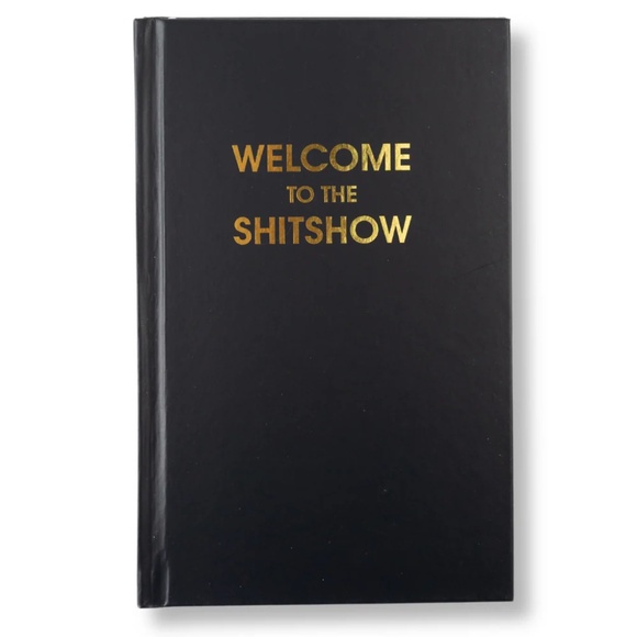 Chez Gagné Black Hardcover Journal - Picture 1 of 3